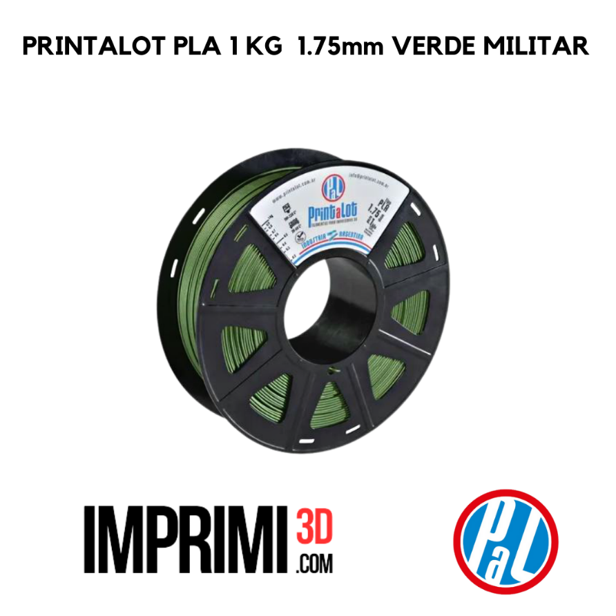 PRINTALOT PLA 1 KG - VERDE MILITAR