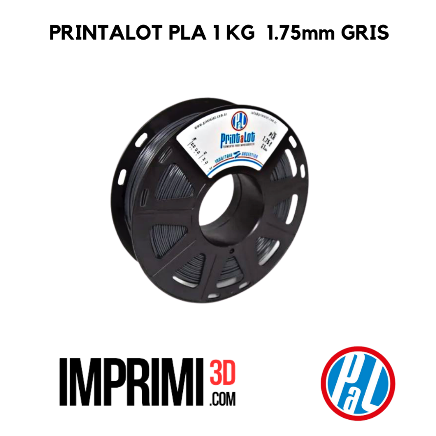 PRINTALOT PLA 1 KG - GRIS (OSCURO)