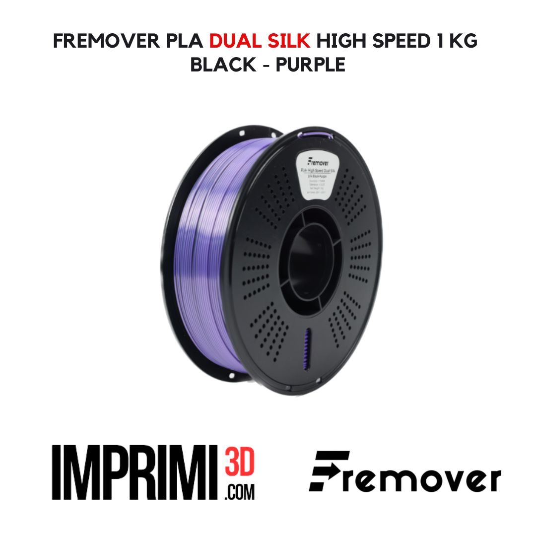 FREMOVER PLA DUAL SILK 1 KG - BLACK / PURPLE