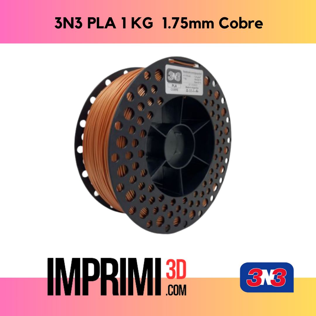 3N3 PLA 1 KG - COBRE