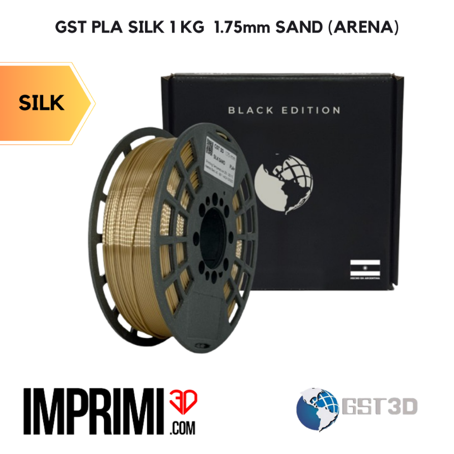 GST PLA SILK 1 KG  -  SAND (ARENA)