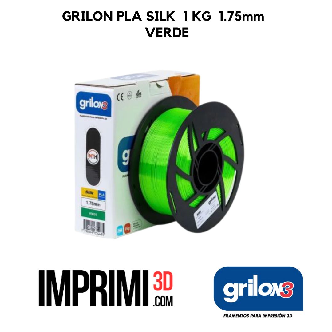 GRILON PLA SILK 1 KG - VERDE