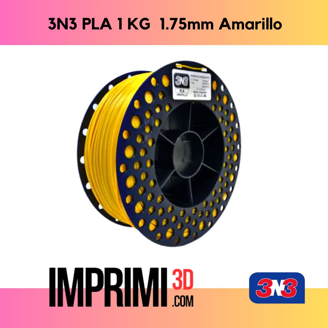 3N3 PLA 1 KG - AMARILLO