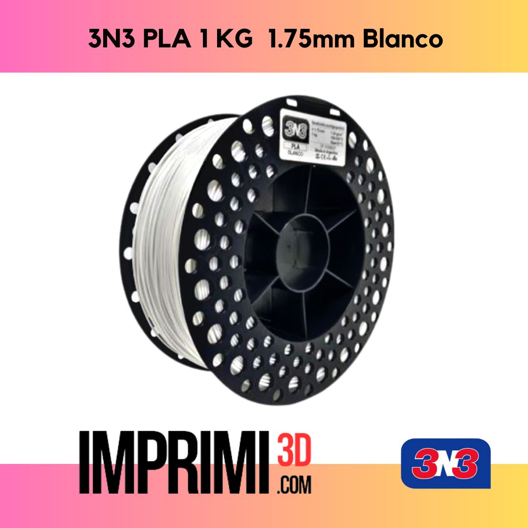 3N3 PLA 1 KG - BLANCO