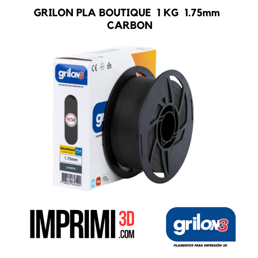 GRILON PLA BOUTIQUE 1 KG - CARBON