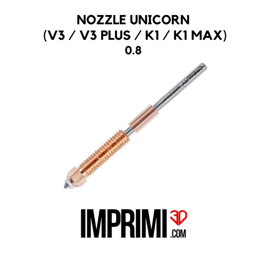 NOZZLE UNICORN  -  0.8  -  (V3 / V3 PLUS / K1 / K1 MAX)