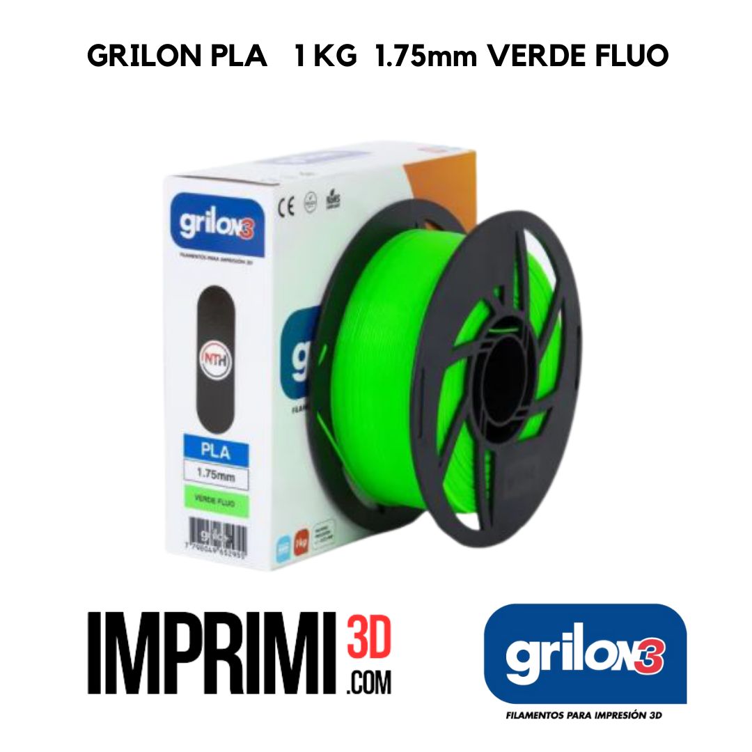 GRILON PLA 1 KG - VERDE FLUO