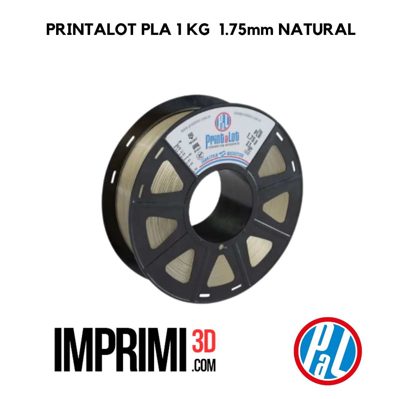 PRINTALOT PLA 1 KG - NATURAL