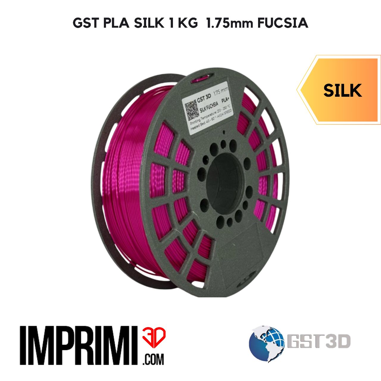 GST PLA SILK 1 KG - FUCSIA