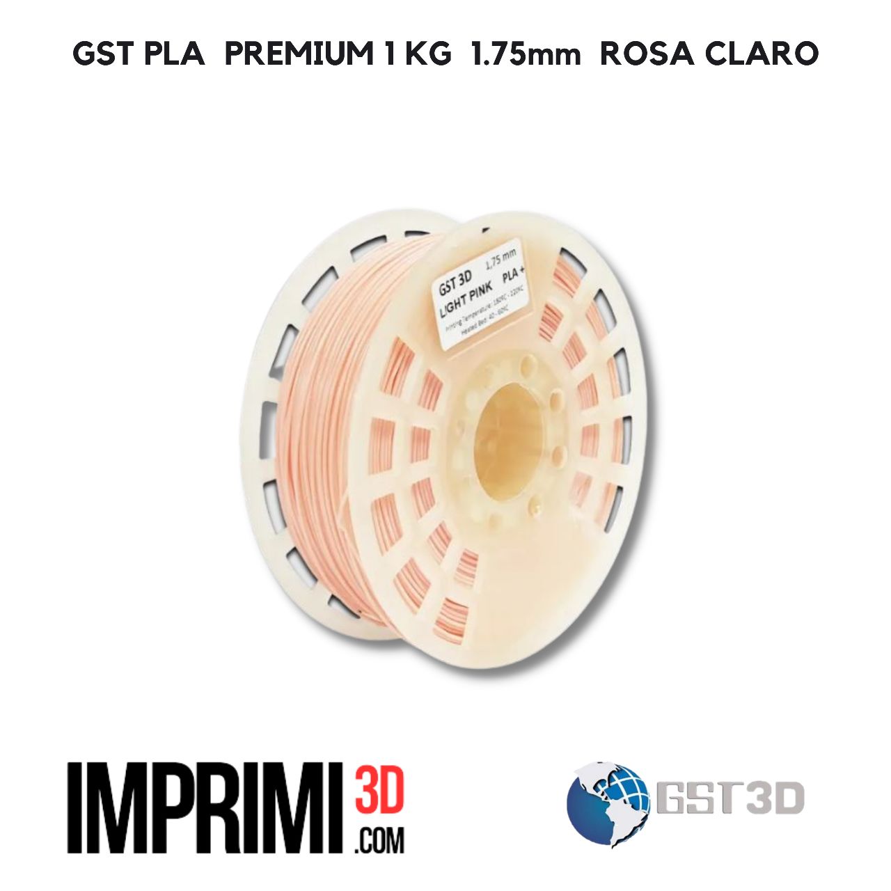 GST PLA 1 KG - ROSA CLARO