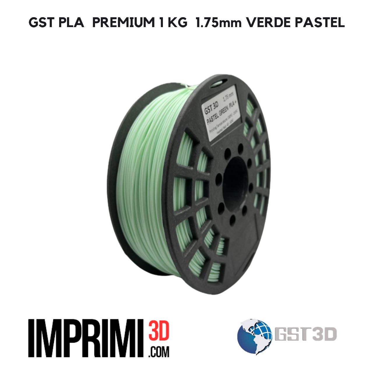 GST PLA 1 KG - VERDE PASTEL