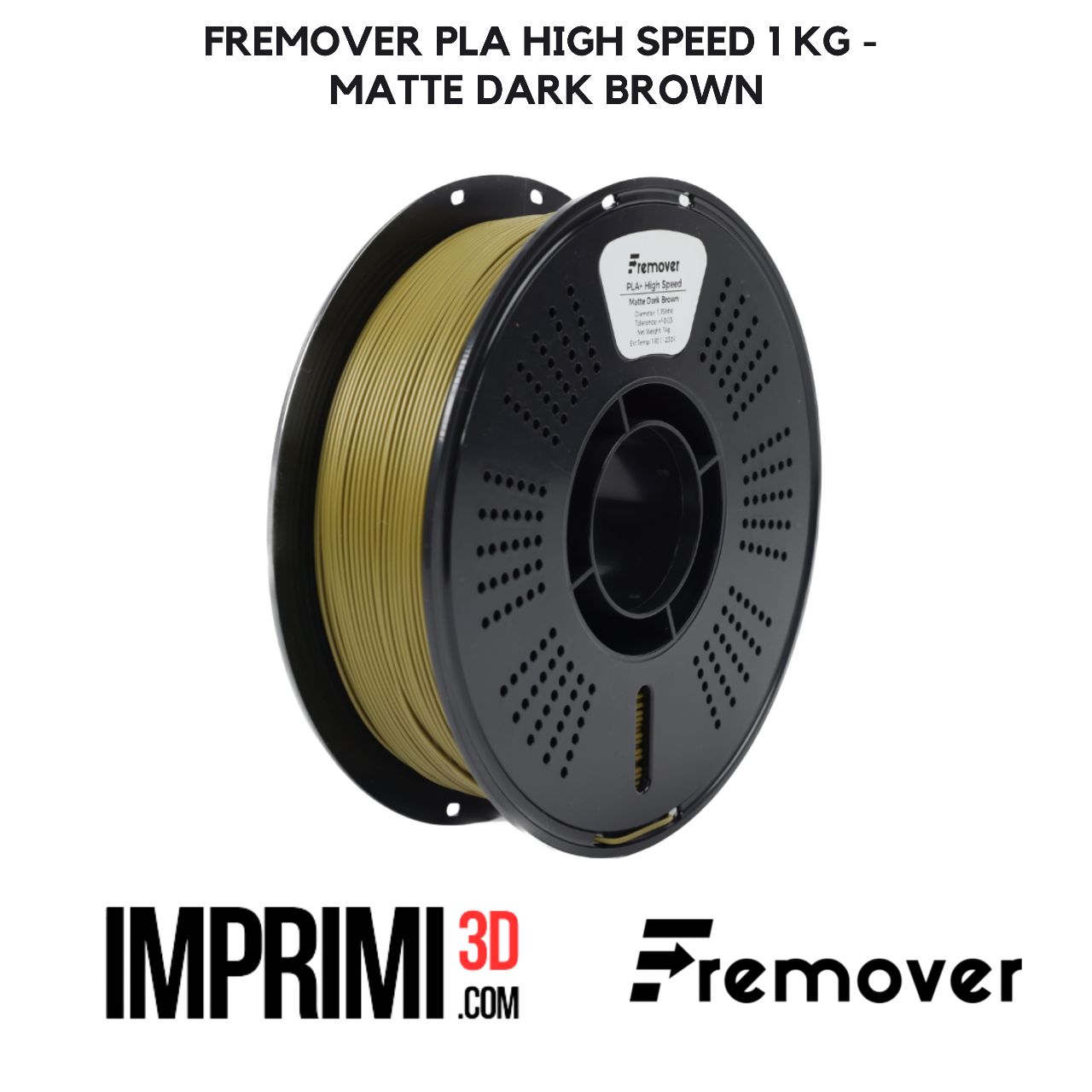 FREMOVER PLA 1 KG - MATTE DARK BROWN