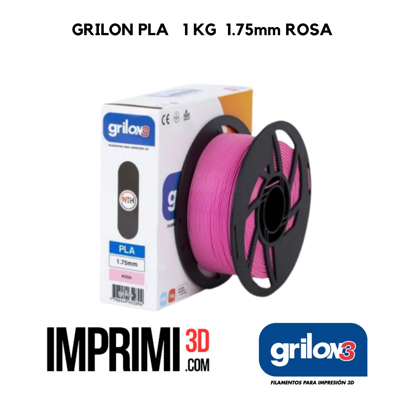 GRILON PLA 1 KG - ROSA