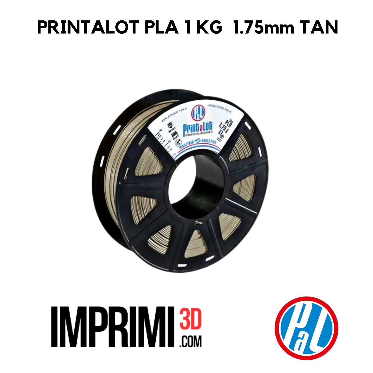 PRINTALOT PLA 1 KG - TAN