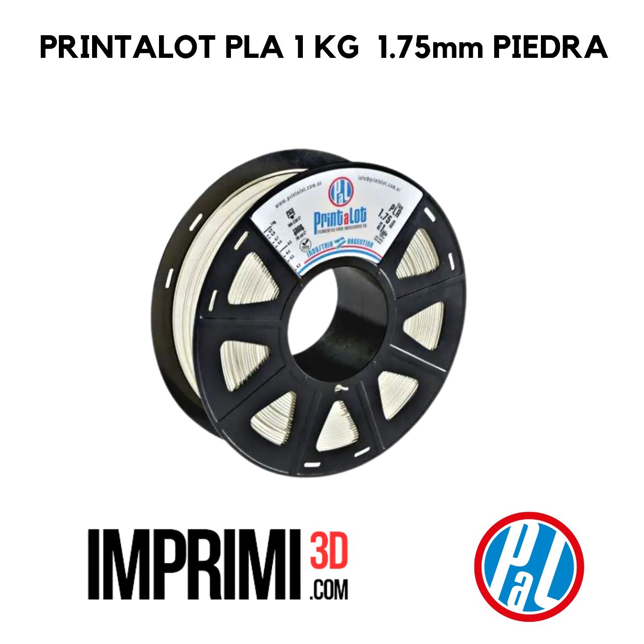 PRINTALOT PLA 1 KG - PIEDRA
