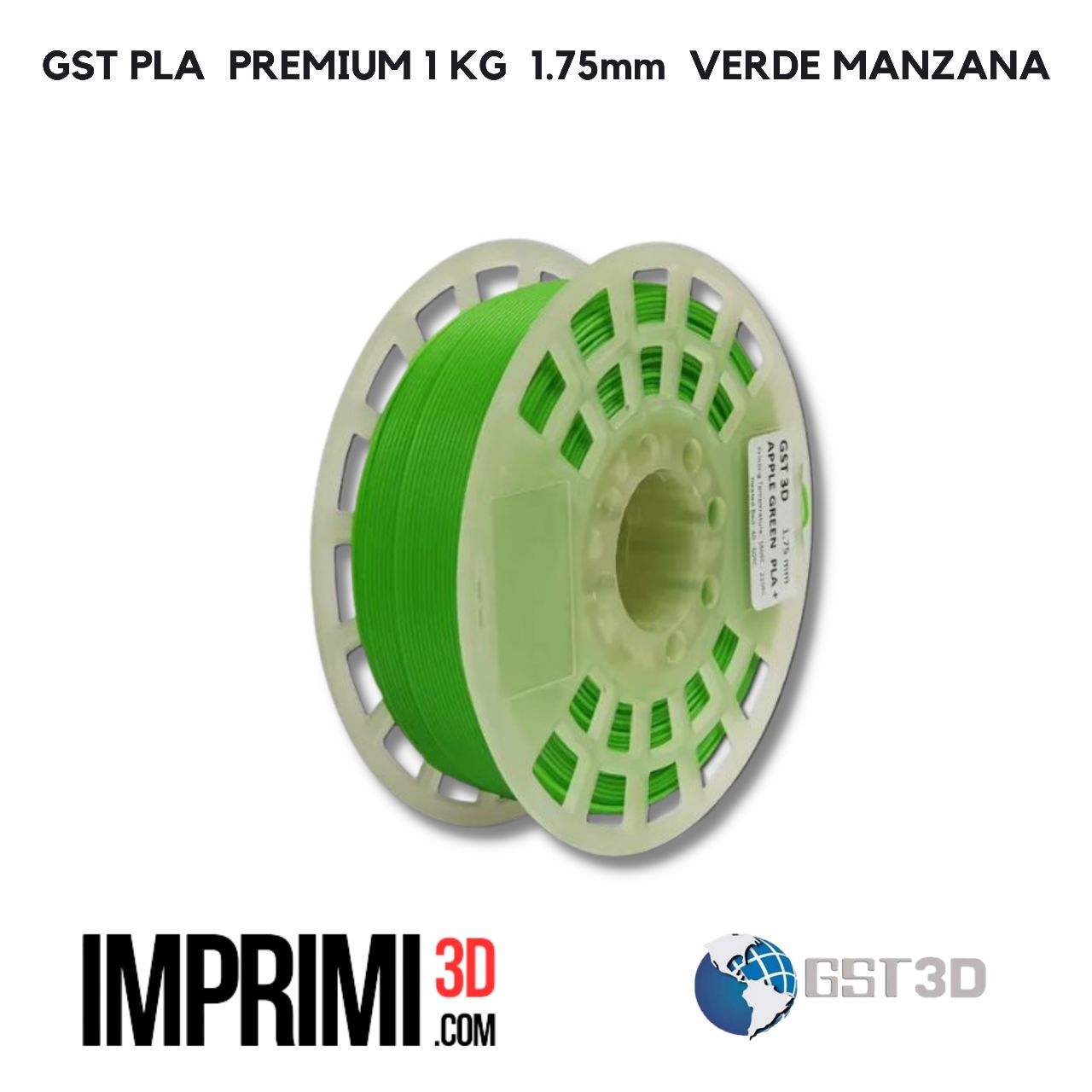 GST PLA 1 KG - VERDE MANZANA