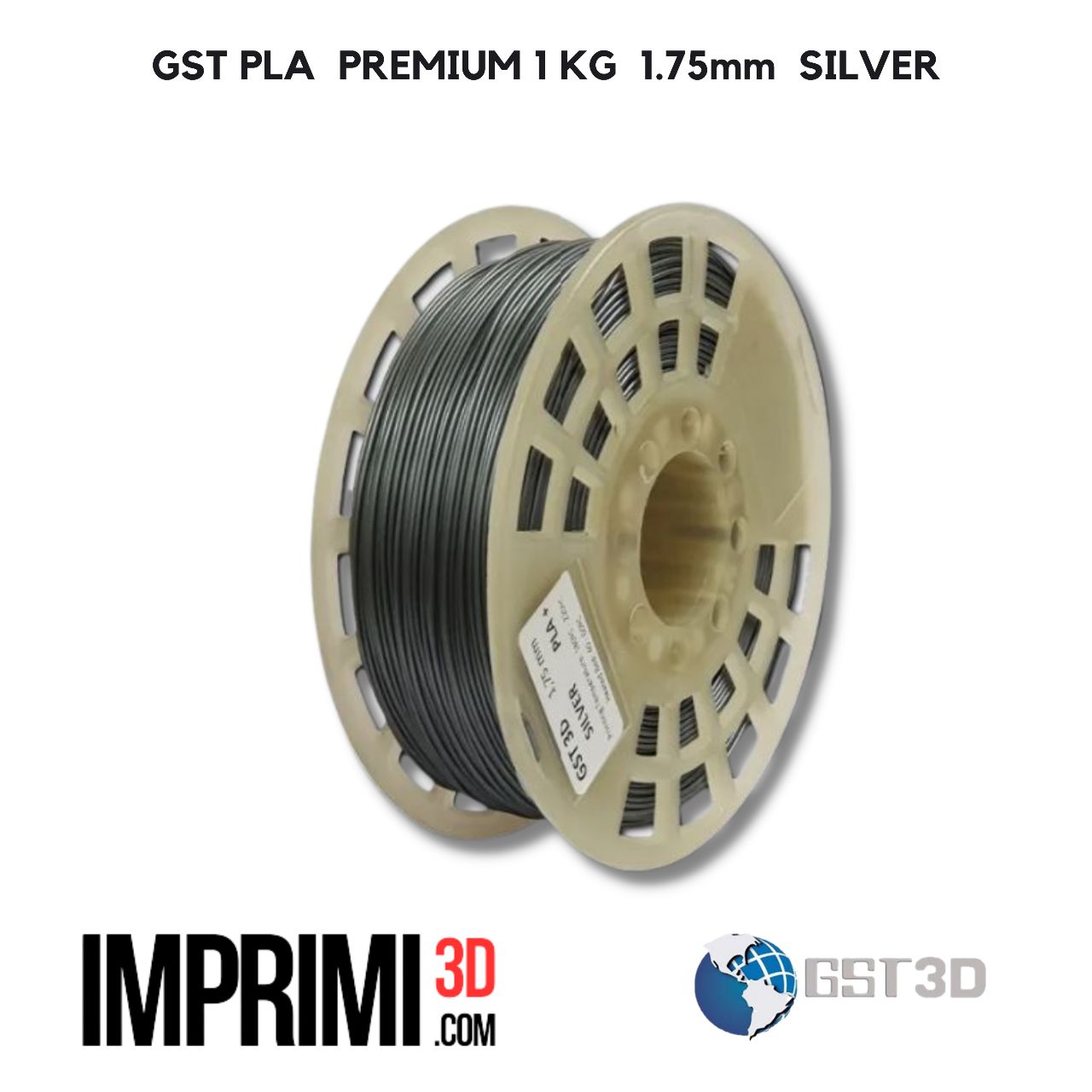 GST PLA 1 KG - SILVER