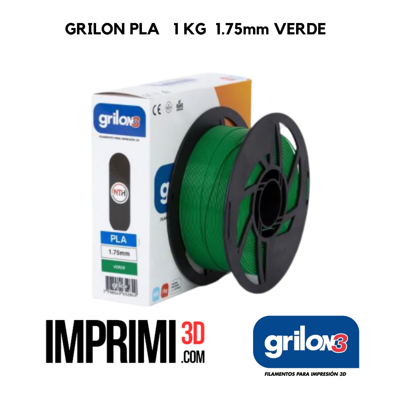 GRILON PLA 1 KG - VERDE