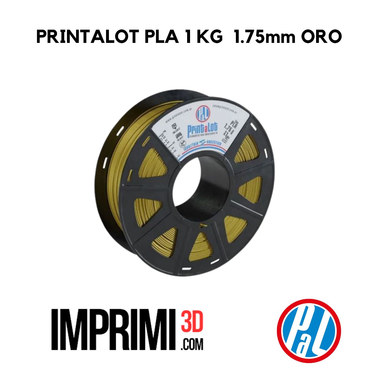 PRINTALOT PLA 1 KG - ORO